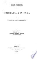 Geografía y estadística de la República Mexicana: Veracruz-Llave