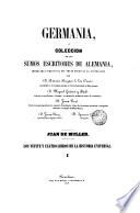 Germania ó Colección de los sumos Escritores de Alemania,1