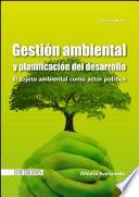 Gestión ambiental y planificación del desarrollo