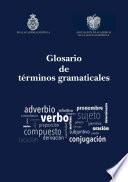 Glosario de términos gramaticales