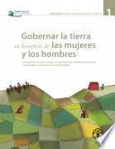 Gobernar la tierra en beneficio de las mujeres y los hombres