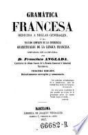 Gramatica Francesa, Reducida A Reglas Generales (etc.)