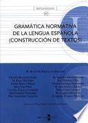 Gramática normativa de la lengua española