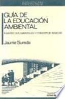 Guía de la educación ambiental