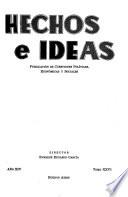 Hechos e ideas