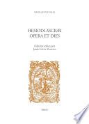 Hesiodi Ascræi Opera et dies