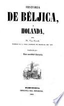 Historia de Béljica y Holanda