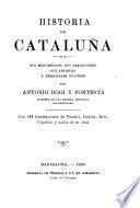 Historia de Cataluña, sus monumentos, sus tradiciones, sus artistas y personajes ilustres