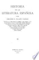 Historia de la literatura española