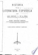 Historia de la literatura espanola por Juan Hurtado y J. de la Serna y Ángel González Palencia