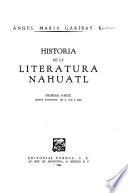 Historia de la literatura náhuatl
