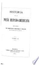 Historia de la poesía hispano-americana