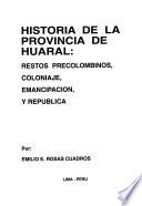 Historia de la Provincia de Huaral