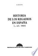 Historia de los regadíos en España