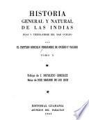 Historia general y natural de las Indias, islas y tierra-firme del mar Océano