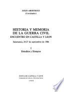 Historia y memoria de la Guerra Civil