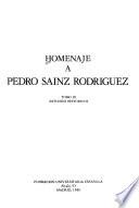 Homenaje a Pedro Sáinz Rodríguez: Estudios históricos