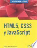 HTML5, CSS3 y Javascript