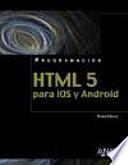 HTML5 para iOS y Android