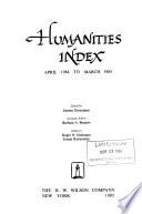 Humanities Index