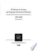 III informe de avances del Programa Nacional de Población 1995-2000