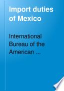 Import Duties of Mexico