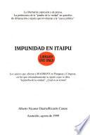 Impunidad en Itaipú