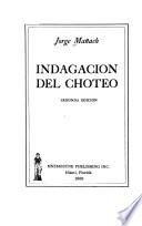 Indagación del choteo