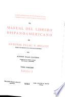 Indice alfabetico de titulos-materias, correcciones, conexiones y adiciones del Manual del librero hispanoamericano de Antonio Palau y Dulcet