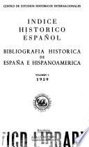 Indice histórico español