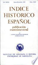 Indice Historico Espanol