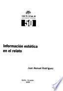 Información estética en el relato
