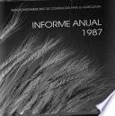 Informe Anual 1986 - Instituto Interanericano de Cooperacion Para La Agricultura, San Jose, Costa Rica
