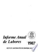 Informe anual de labores