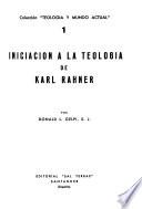 Iniciación a la teología de Karl Rahner