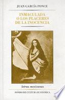 Inmaculada, o, Los placeres de la inocencia