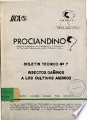 Insectos da Ninos a los Cultivos Andinos