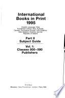 International Books in Print, 1995