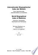 Internationaler biographischer Index der Medizin