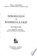 Introducción a Kierkegaard