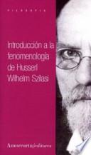 Introducción a la fenomenología de Husserl