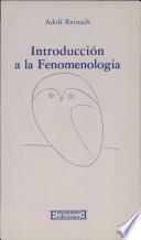 Introducción a la Fenomenología