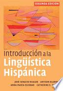 Introducción a la lingüística hispánica