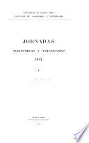 Jornadas agronómicas y veterinarias