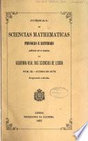 Jornal de sciencias mathematicas, physicas, e naturaes