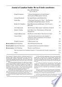 Journal of Canadian Studies