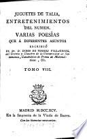 Juguetes De Talia, Entratenimientos Del Numen