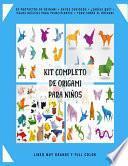 Kit Completo de Origami para Niños