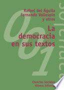 La democracia en sus textos