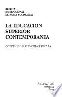 La educación superior contemporánea